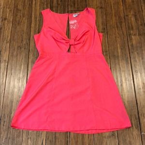 ASOS Pink Dress Cutout